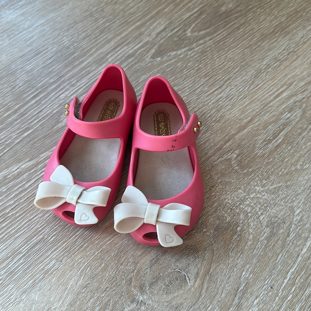 Mini Melissa shoes size 5